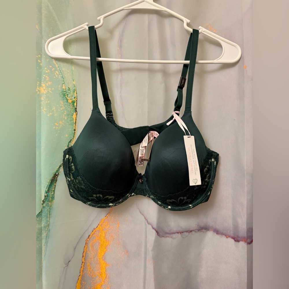 NWT- Victoria's Secret Body by Victoria - Lined Perfect Coverage Bra Size: 36D